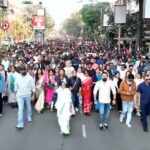 TMC का प्रदर्शन: ईडी की कार्रवाई के खिलाफ कोलकाता से दिल्ली तक मार्च