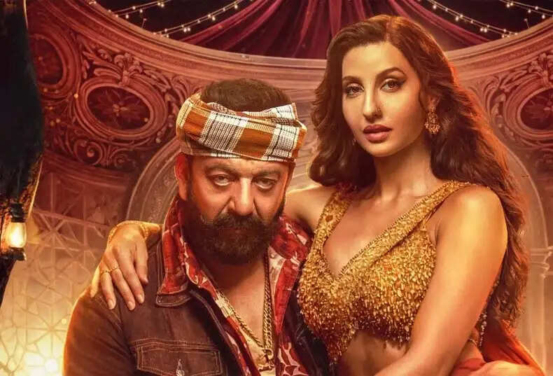 नोरा फतेही और संजय दत्त का नया गाना विवादों में