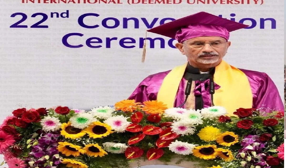 जयशंकर ने वैश्विक व्यवस्था में बदलावों पर की चर्चा