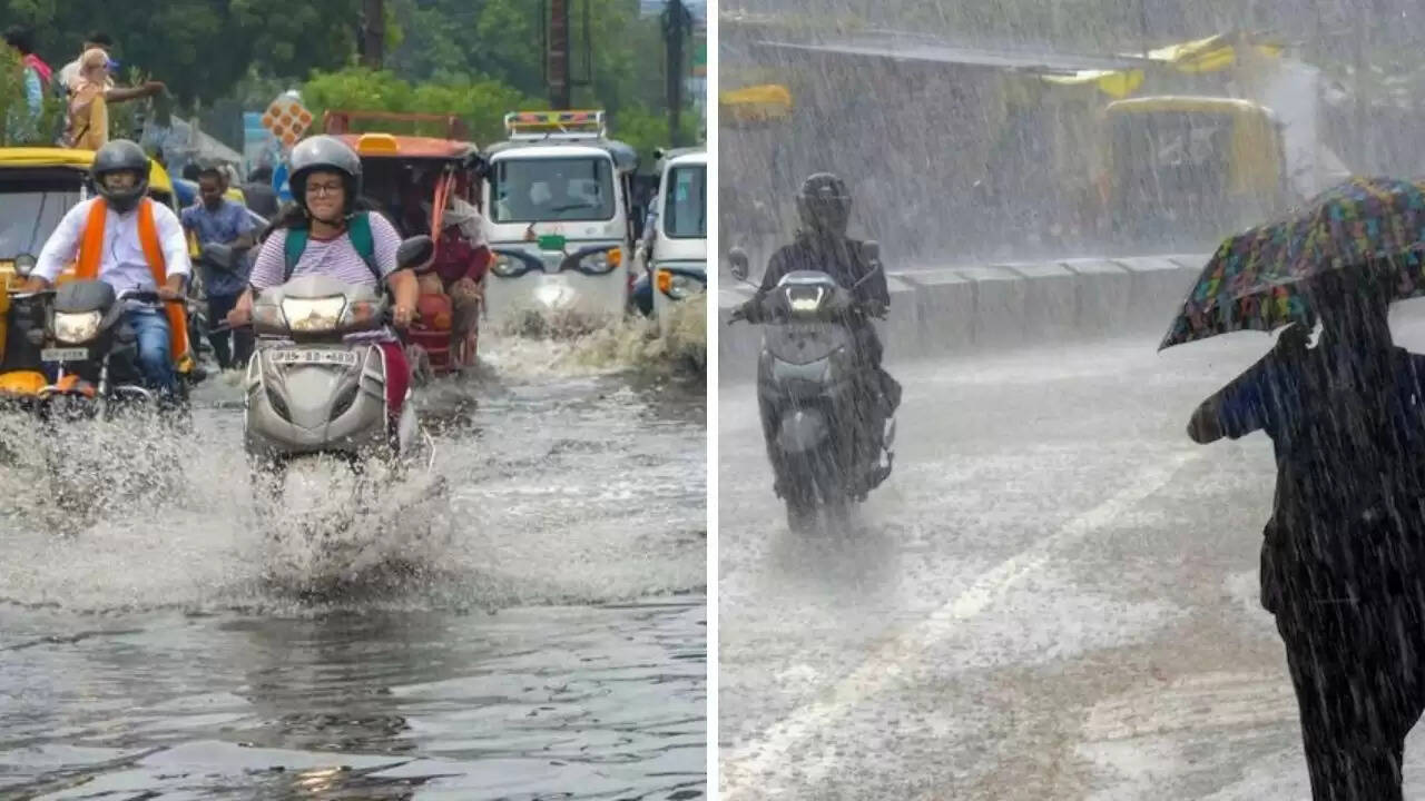 भारत में बारिश का अलर्ट: कई राज्यों में भारी बारिश की संभावना