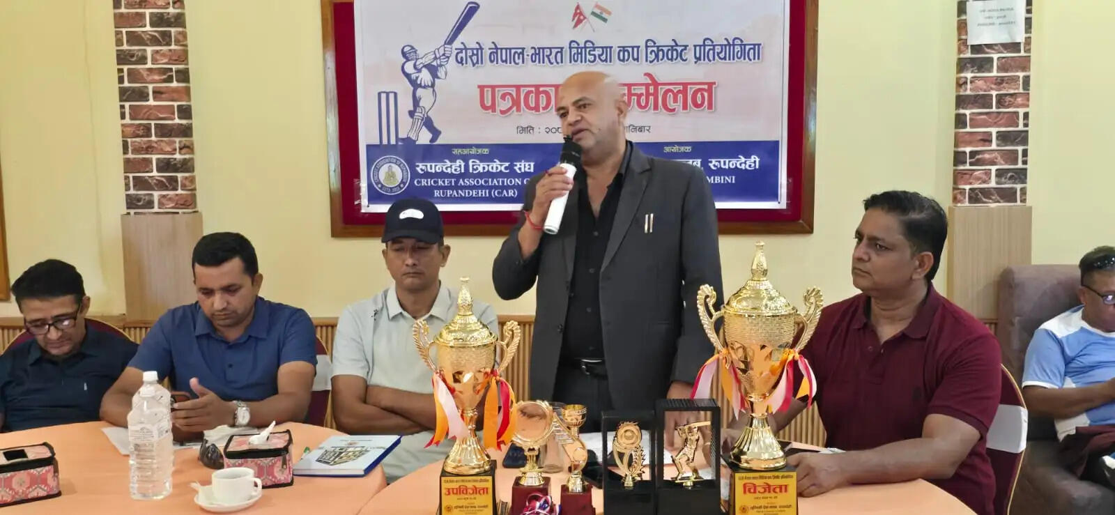 भारत-नेपाल पत्रकारों के बीच क्रिकेट मैच से बढ़ेगा मित्रता का बंधन