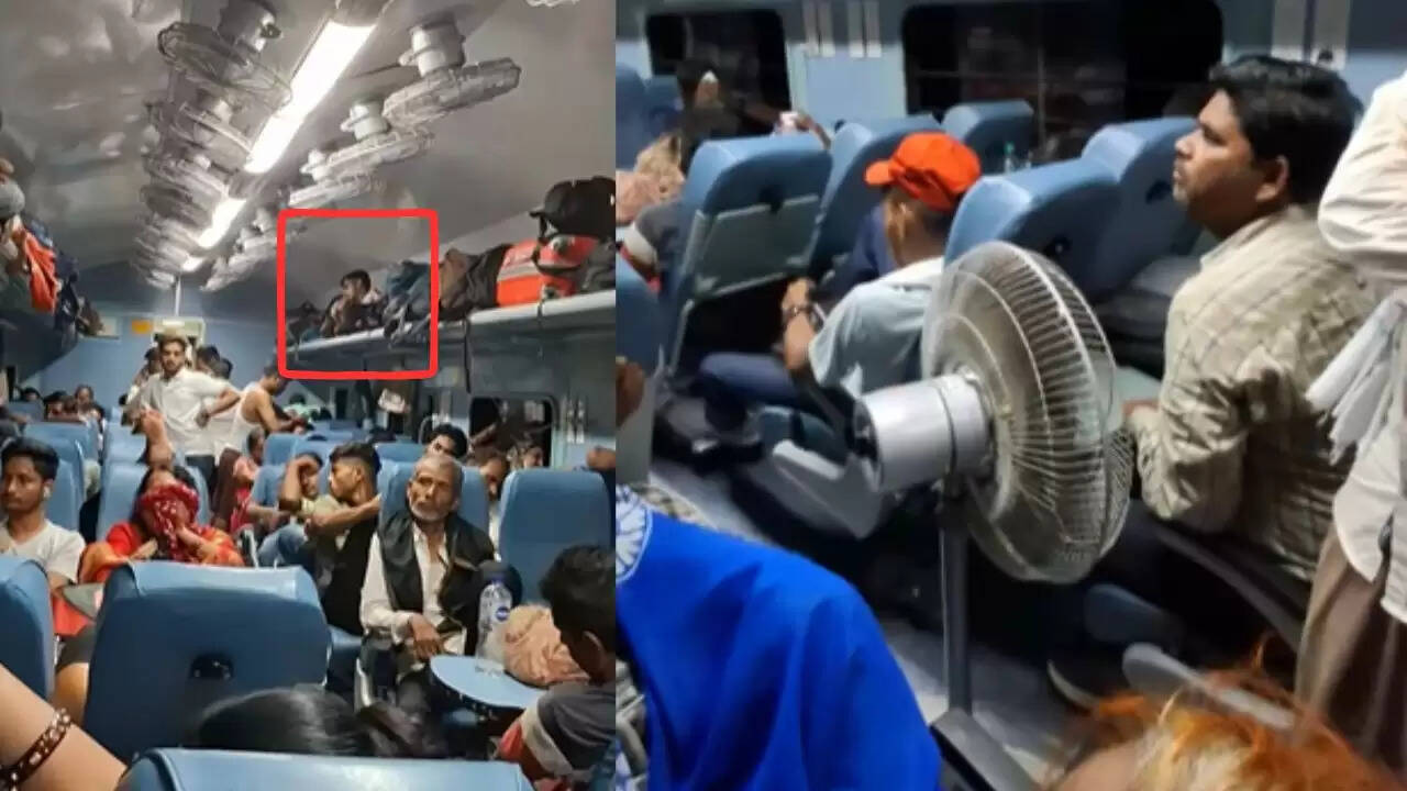 गोमती एक्सप्रेस में टेबल फैन के साथ यात्रा: भारतीयों की रचनात्मकता का अनोखा उदाहरण