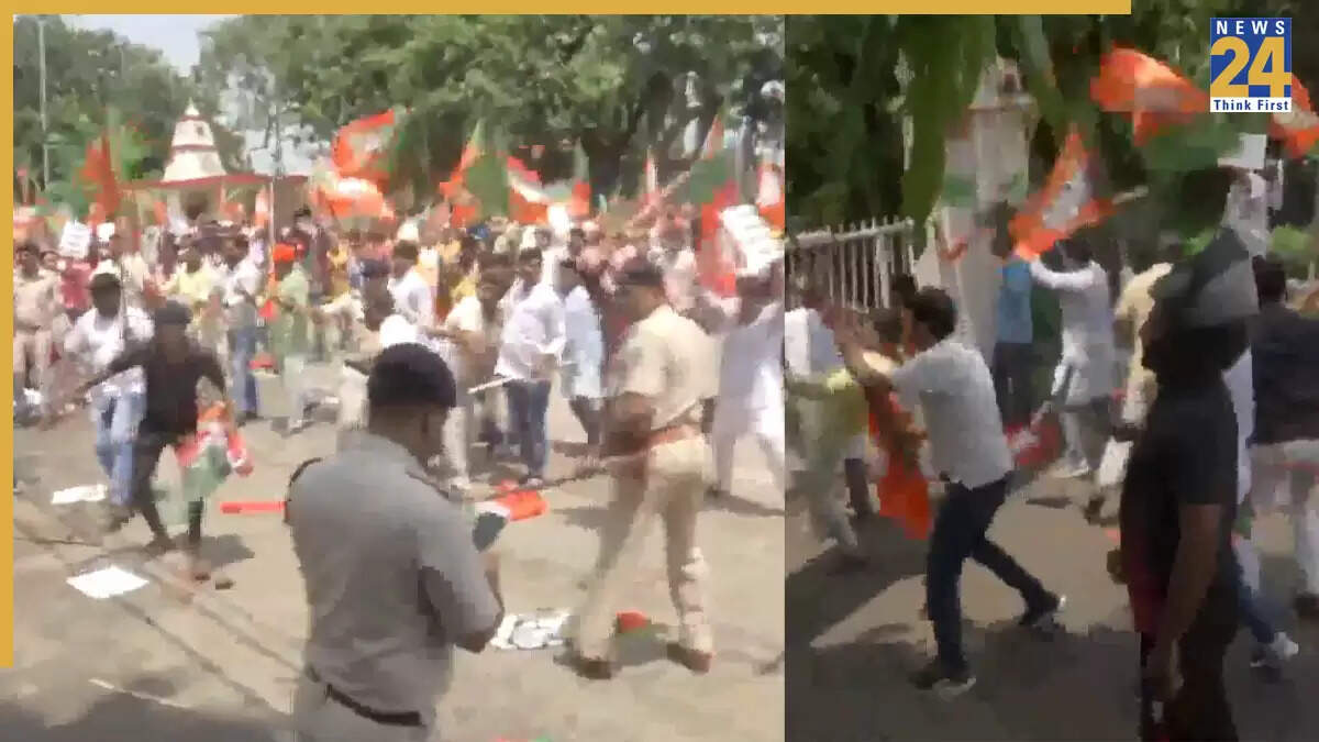 पटना में पीएम मोदी और उनकी माता के खिलाफ अपशब्दों पर कांग्रेस-बीजेपी कार्यकर्ताओं में झड़प
