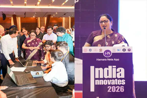 दिल्ली की मुख्यमंत्री रेखा गुप्ता ने इंडिया इनोवेट्स 2026 में युवाओं को प्रेरित किया