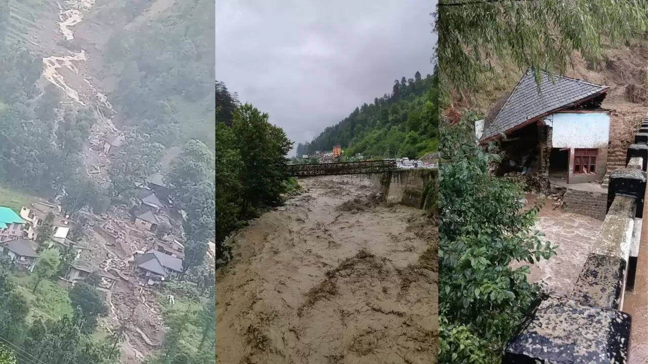 हिमाचल प्रदेश में बाढ़ का कहर: 10 लोगों की मौत, 34 लापता