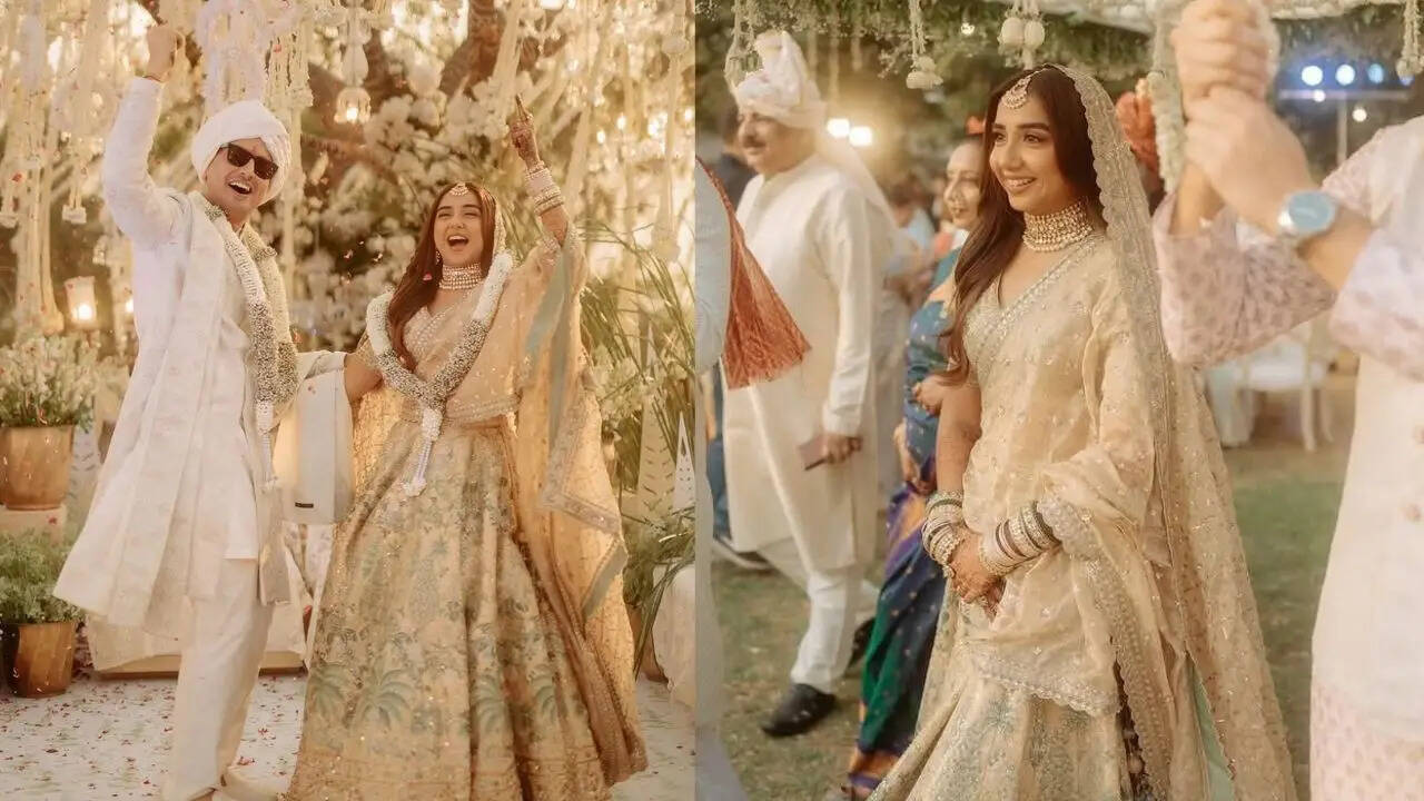 2025 के बेहतरीन ब्राइडल लुक्स: सेलेब्रिटीज की शादी की यादगार शैलियाँ