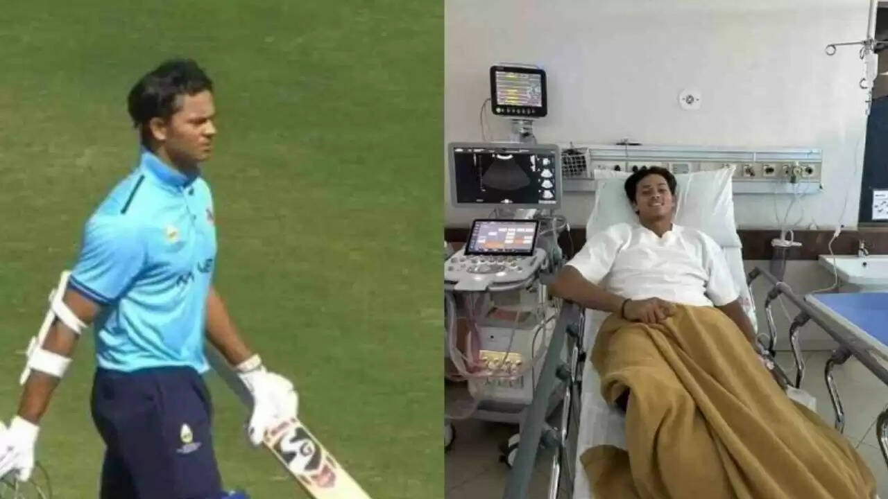 यशस्वी जायसवाल अस्पताल में भर्ती, सैयद मुश्ताक ट्रॉफी के दौरान हुआ पेट में दर्द