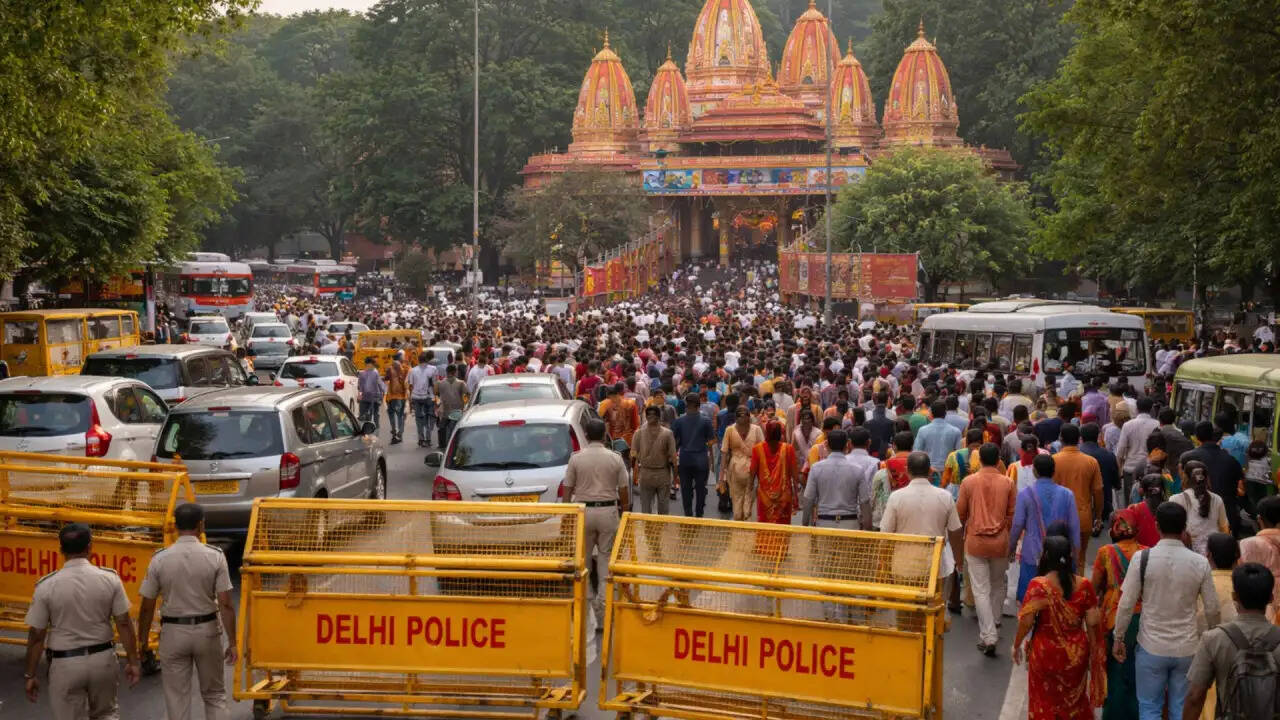 दिल्ली में चैत्र नवरात्र के दौरान ट्रैफिक एडवाइजरी जारी