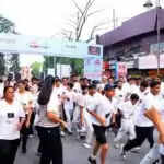 यमुनानगर में विश्व हृदय दिवस पर 700 लोगों ने किया 5 किलोमीटर का फन रन