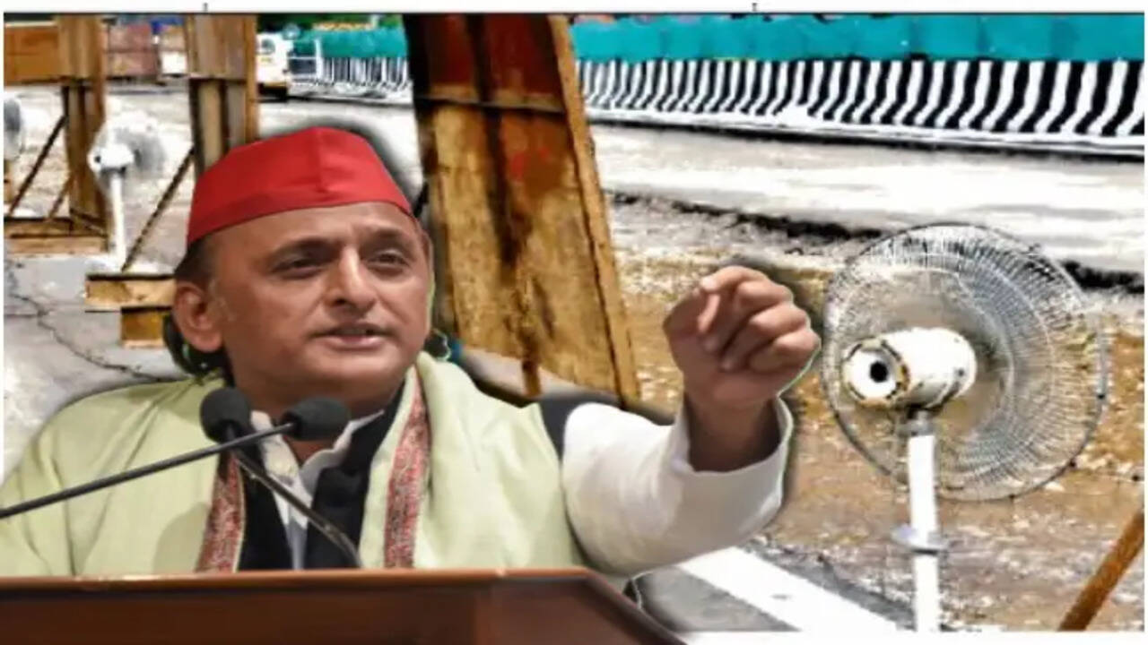 अखिलेश यादव ने लखनऊ-कानपुर एक्सप्रेसवे की मरम्मत पर उठाए सवाल
