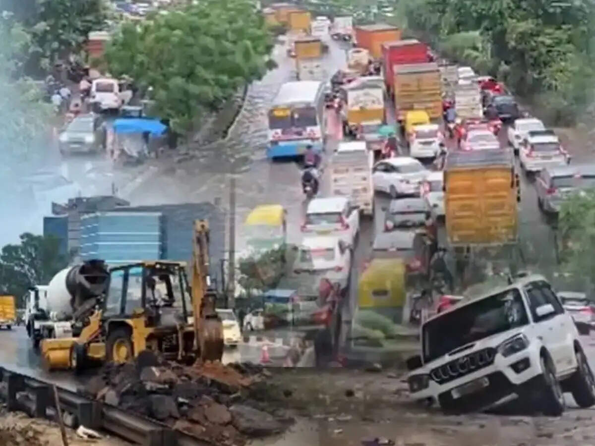 गुरुग्राम में ट्रैफिक जाम: बारिश से करोड़ों का नुकसान और कंपनियों का पलायन