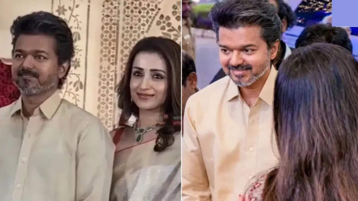 थलपति विजय की पर्सनल लाइफ में हलचल: त्रिशा कृष्णन के साथ शादी में शामिल हुए