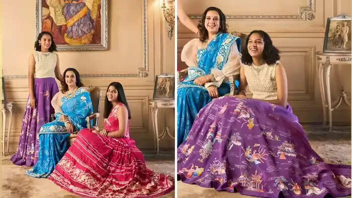 महारानी राधिकाजे गायकवाड़ का शानदार साड़ी लुक: 47 की उम्र में भी रॉयल ग्लो