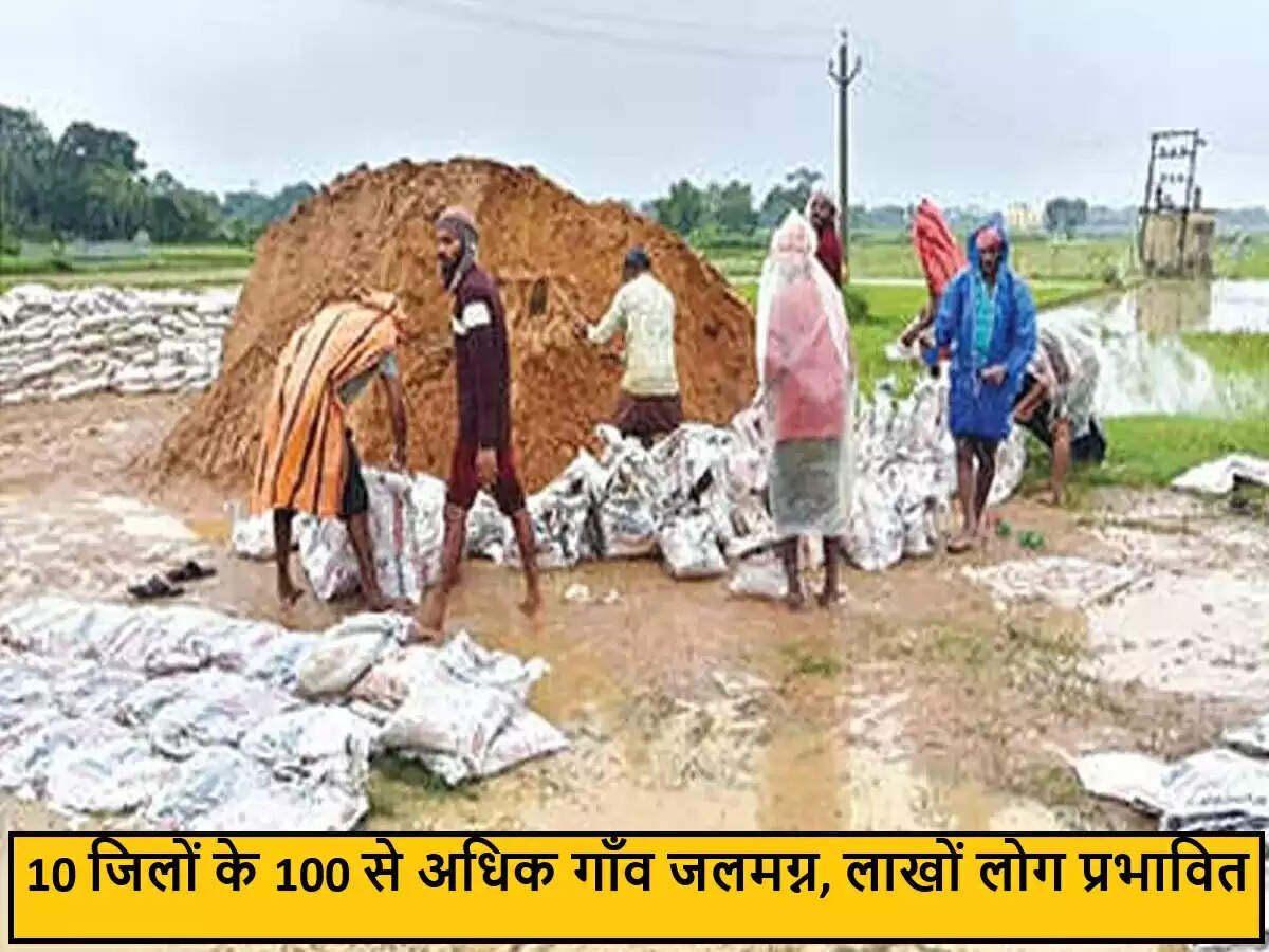 असम में बाढ़ से जनजीवन प्रभावित, राहत कार्य जारी