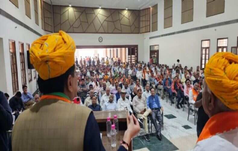 (राज विस चुनाव) गहलोत सरकार 4 साल कुर्सी की लड़ाई लड़ती रही और सूबा विकास को तरसता रहा: पीयूष गोयल