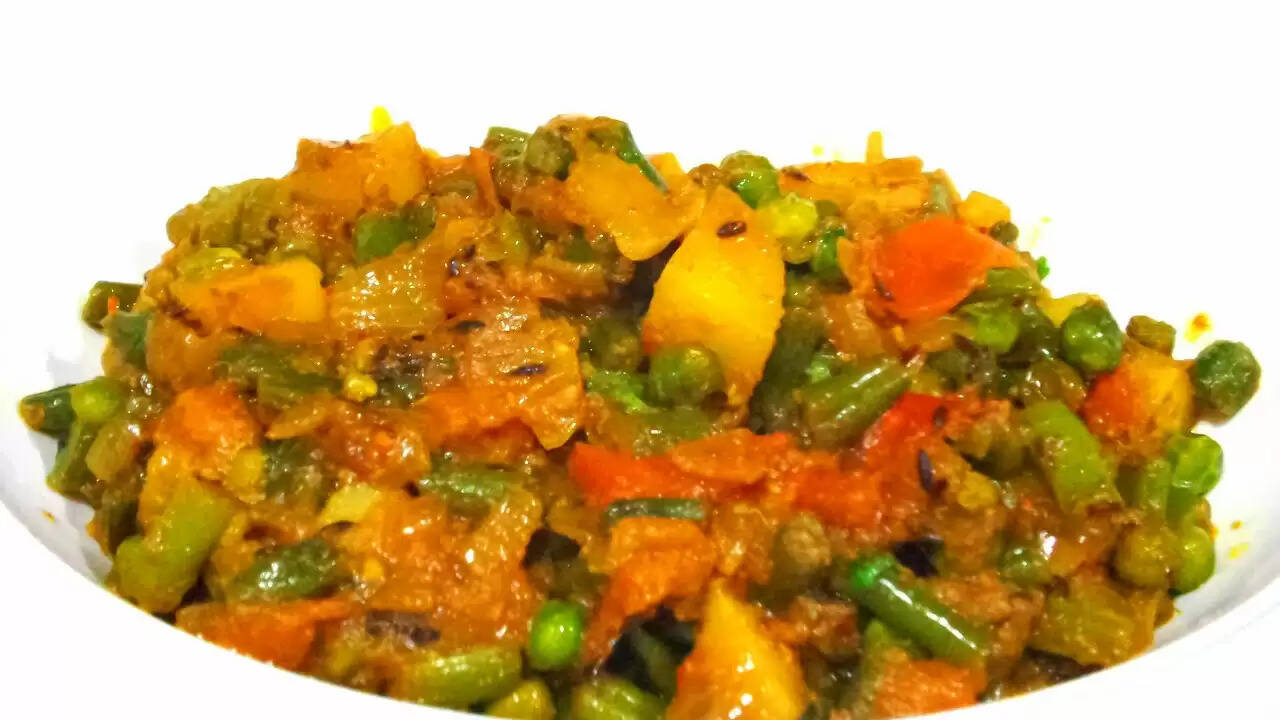 स्वादिष्ट मिक्स वेजिटेबल सब्जी बनाने की विधि