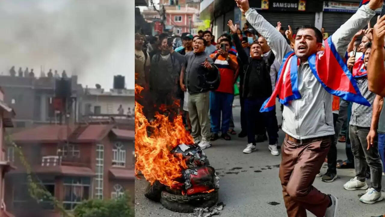 नेपाल में सोशल मीडिया प्रतिबंध के खिलाफ उग्र प्रदर्शन, राष्ट्रपति आवास पर हमला