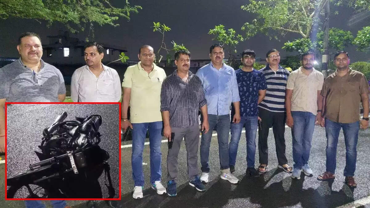 दिल्ली में पुलिस और बदमाश के बीच मुठभेड़, नितिन गिरफ्तार