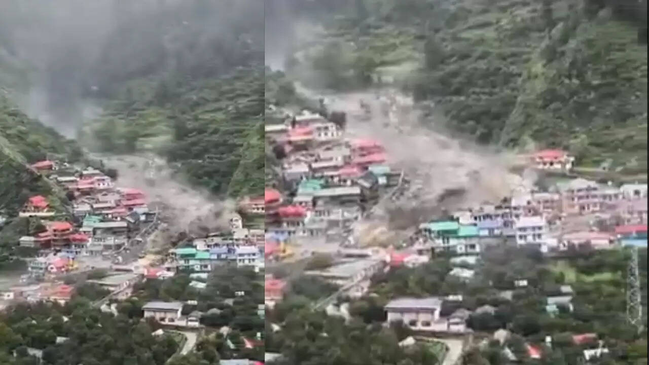 उत्तरकाशी में बादल फटने से भारी तबाही, राहत कार्य जारी