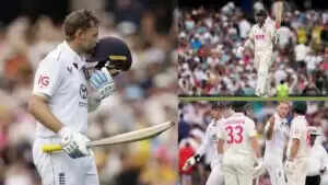 AUS vs ENG: जो रूट की 160 रन की पारी से इंग्लैंड ने बनाए 384 रन, ऑस्ट्रेलिया का स्कोर 166/2