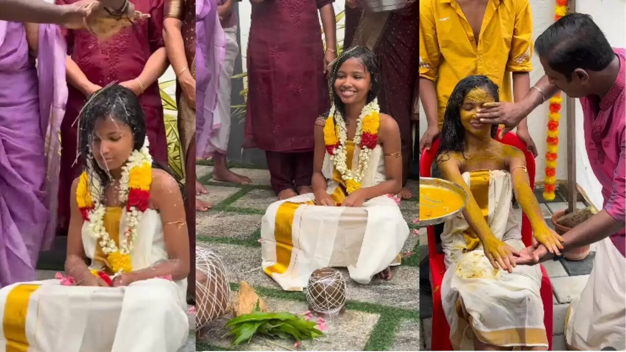 केरल की लड़की का फर्स्ट मेंसुरेशन समारोह: पारंपरिक उत्सव ने जीते दिल