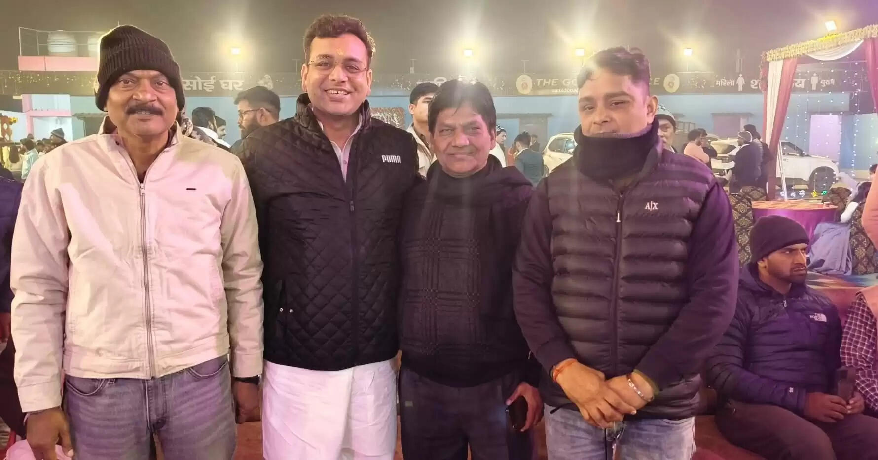 सोनौली में जितेंद्र शर्मा के बहुभोज कार्यक्रम में पूर्व विधायकों की उपस्थिति