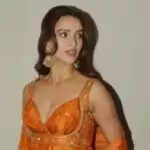 तृप्ति डिमरी का नया लुक: आॅरेंज सूट में बिखेरा जलवा