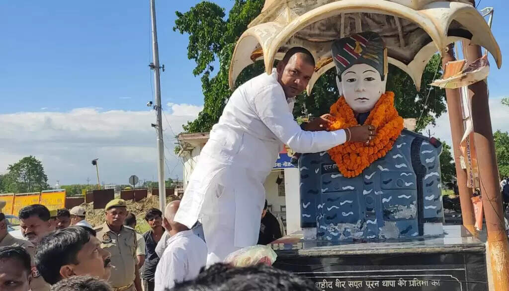 श्रद्धांजलि सभा में अमर शहीद पूरन बहादुर थापा को किया गया याद