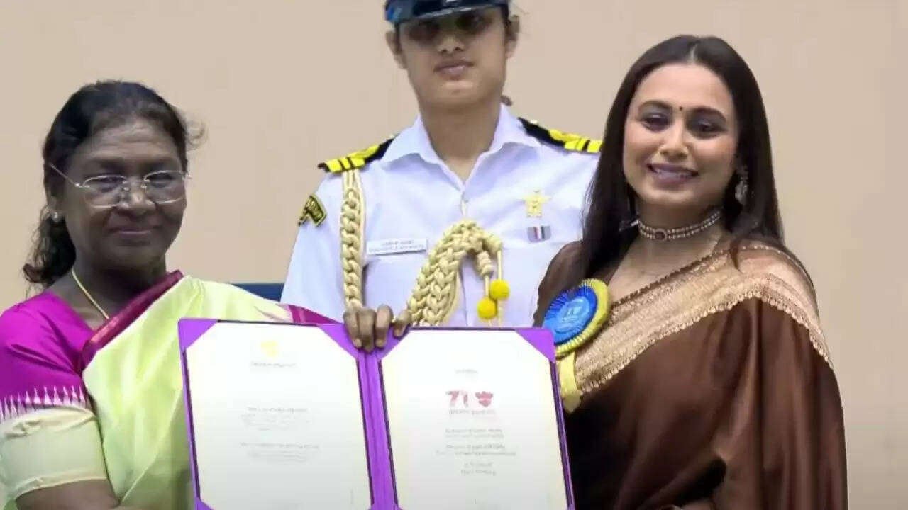 रानी मुखर्जी ने National Film Awards में बेटी अदिरा की अनुपस्थिति पर जताई भावनाएं
