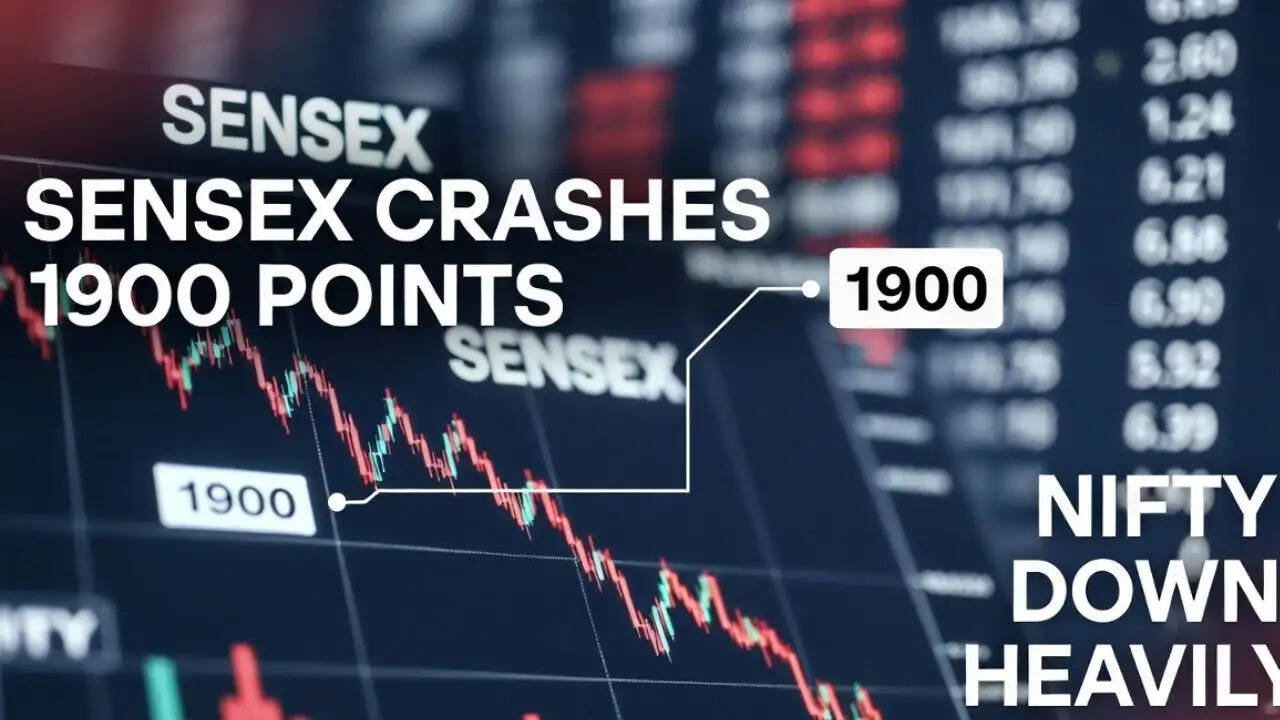 भारतीय शेयर बाजार में भारी गिरावट: तेल युद्ध का प्रभाव
