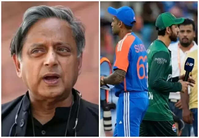 शशि थरूर का भारत-पाकिस्तान हेंडशेक विवाद पर बयान
