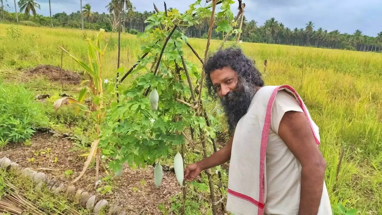 कर्नाटक के किसान राघव की अनोखी जीवनशैली: प्रकृति के साथ सामंजस्य