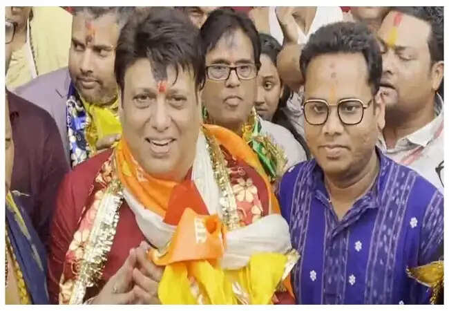 गोविंदा ने श्री जगन्नाथ मंदिर में लिया आशीर्वाद, खुशी का किया इज़हार