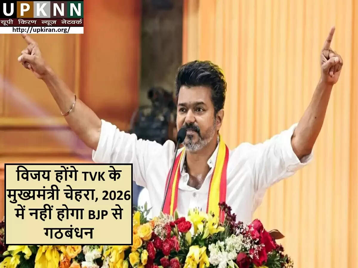 तमिलनाडु में विजय का राजनीतिक कदम: 2026 चुनावों में मुख्यमंत्री पद के लिए उम्मीदवार