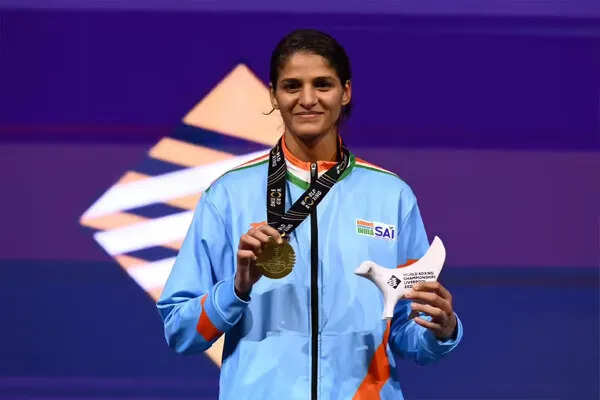 जैस्मिन लंबोरिया ने लिवरपूल में विश्व बॉक्सिंग चैंपियनशिप में जीता स्वर्ण पदक