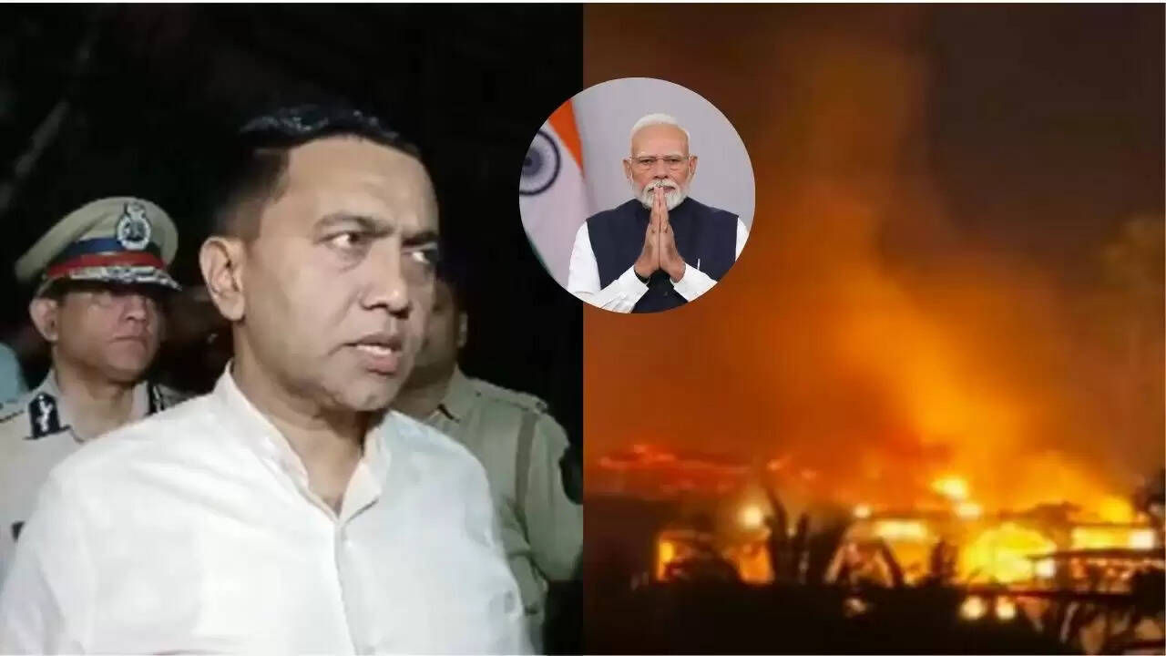गोवा के नाइट क्लब में आग: 23 लोगों की जान गई, मुख्यमंत्री ने की कार्रवाई की चेतावनी