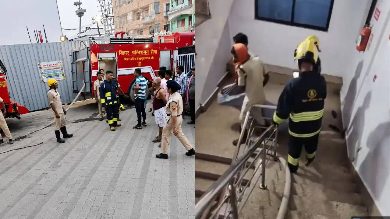 मुजफ्फरपुर के अस्पताल में आग से मची अफरा-तफरी, कई मरीजों की हालत गंभीर