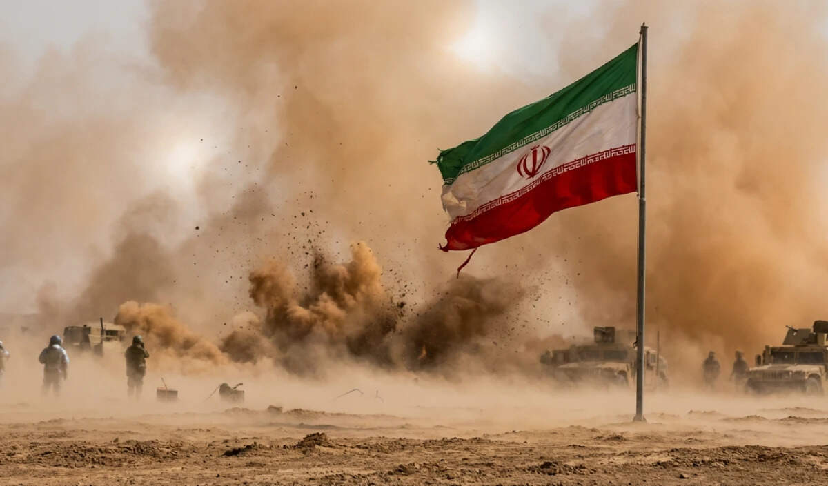 तेहरान में धमाकों के बाद इजरायल ने किया हमला