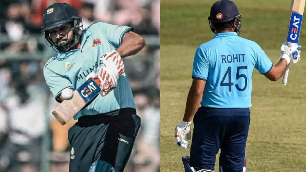 रोहित शर्मा की विजय हजारे ट्रॉफी में शानदार पारी