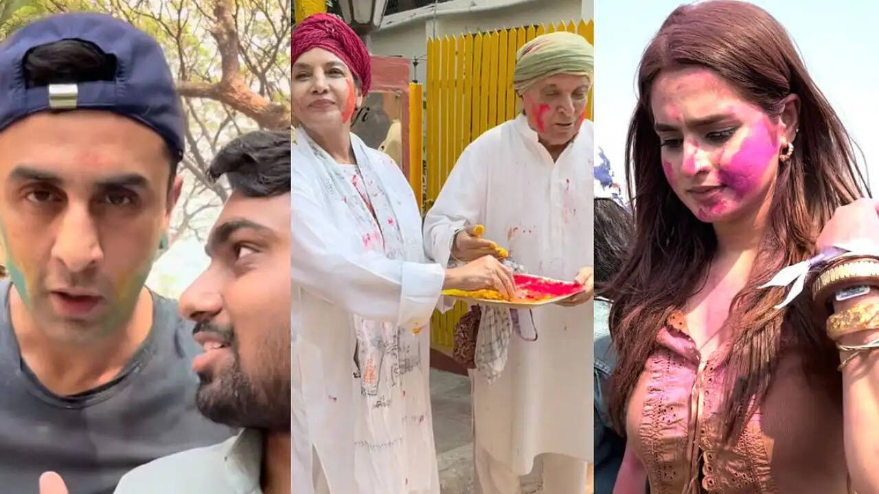 बॉलीवुड और टीवी सितारों ने होली 2026 का जश्न मनाया