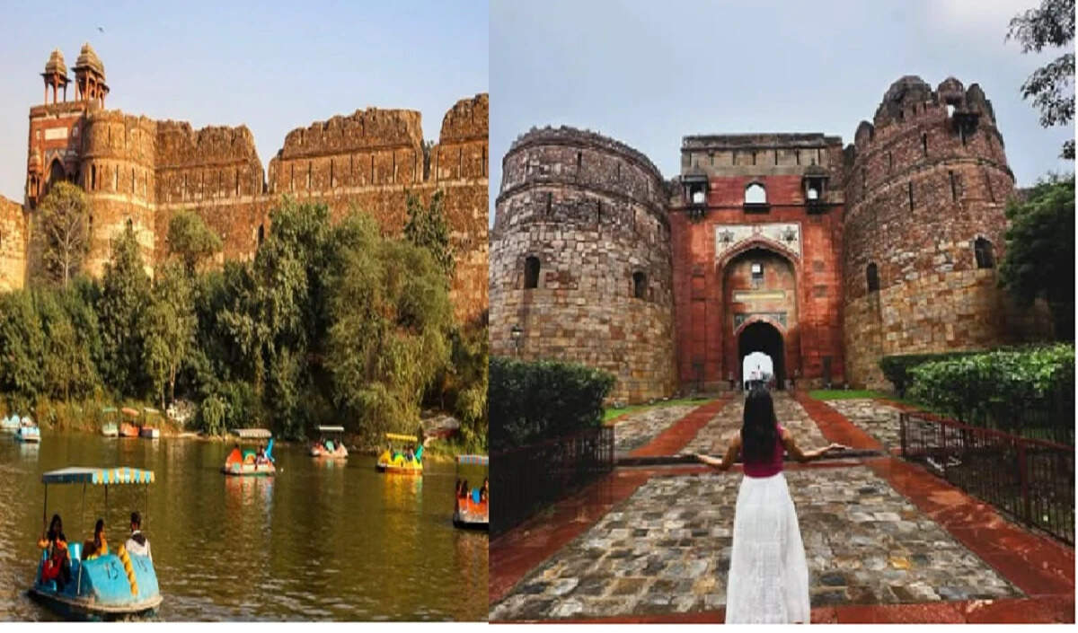 दिल्ली में पुराना किला: बोटिंग और पिकनिक का आनंद लें