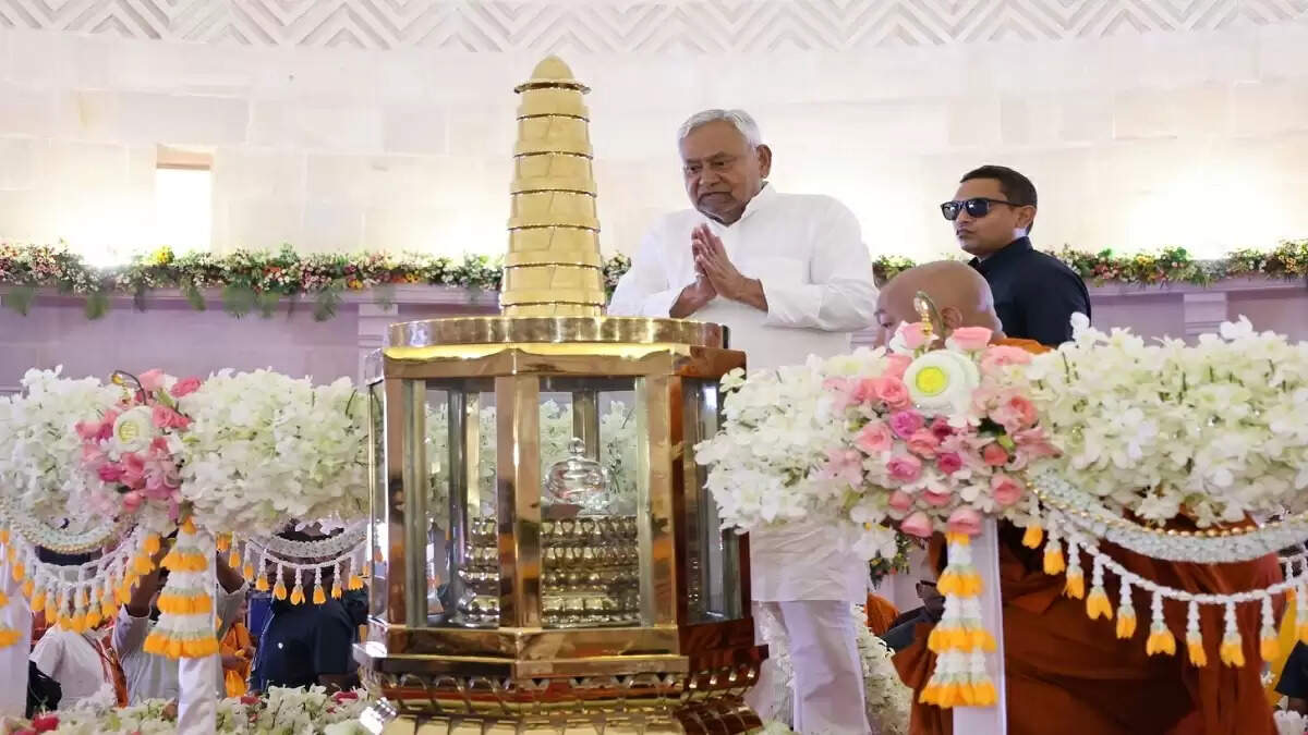 नीतीश कुमार ने वैशाली में बुद्ध सम्यक दर्शन संग्रहालय का उद्घाटन किया