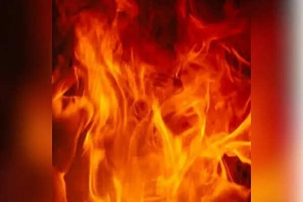 दिल्ली में डीएमआरसी क्वार्टर में आग से तीन की मौत