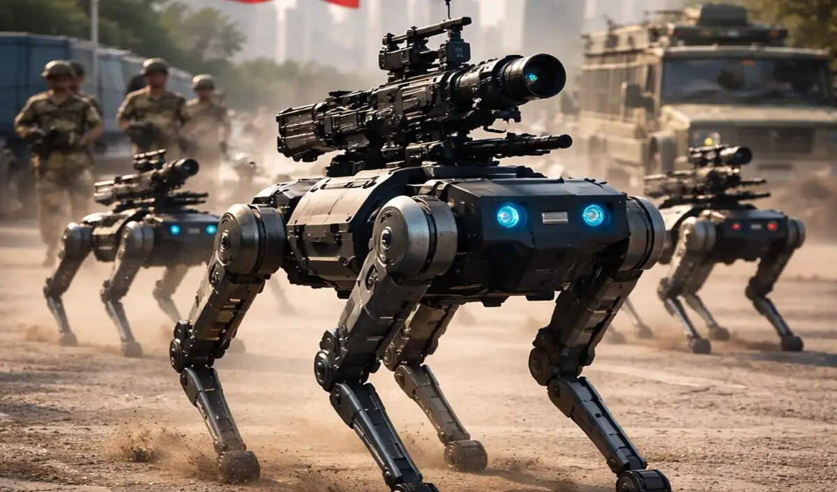 चीन की सेना में रोबोटिक कुत्तों का नया युग: आधुनिक युद्ध की दिशा में बदलाव
