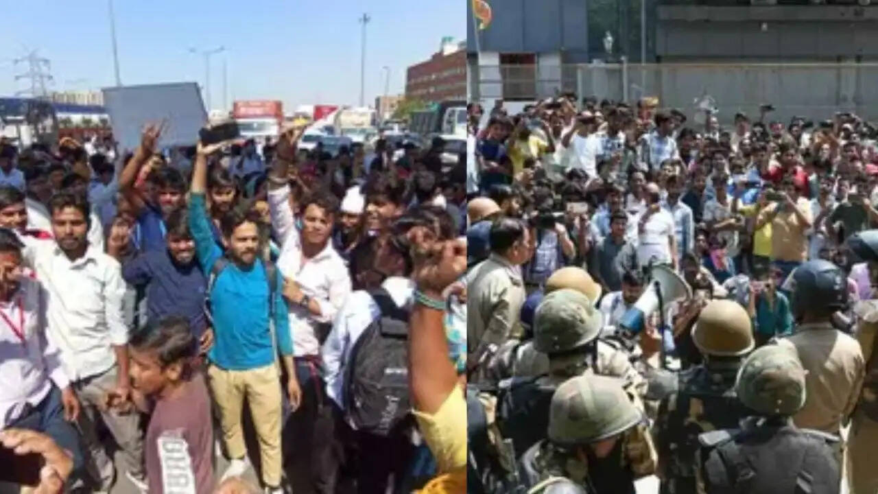 नोएडा में श्रमिक आंदोलन के पीछे की साजिश: 10 राज्यों में फैलाने की योजना