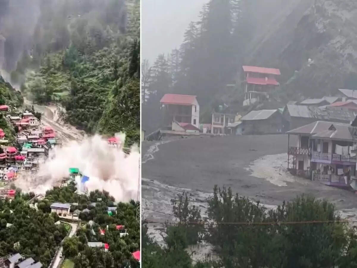 उत्तरकाशी में बादल फटने से तबाही, राहत कार्य जारी