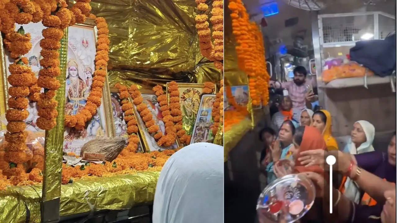 क्या ट्रेन में आरती करना सही है? वायरल वीडियो ने छेड़ी नई बहस
