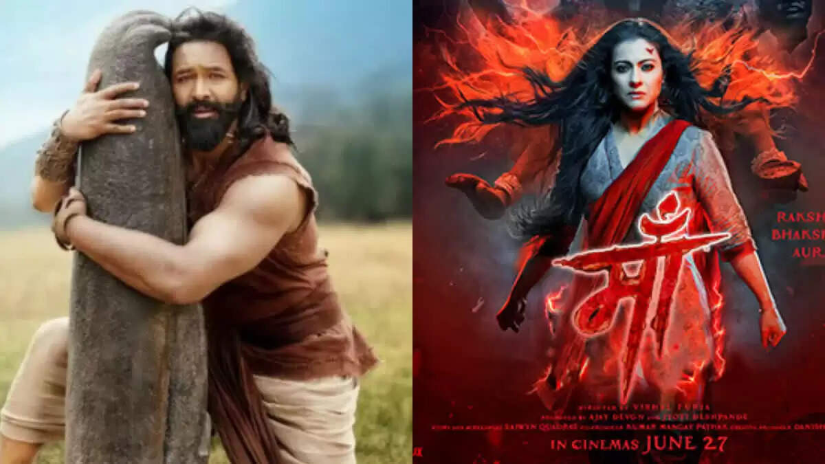 बॉक्स ऑफिस पर काजोल की 'मां' और विष्णु मांचू की 'कन्नप्पा' की कमाई में गिरावट, नई फिल्म 'मेट्रो इन डिनो' का असर