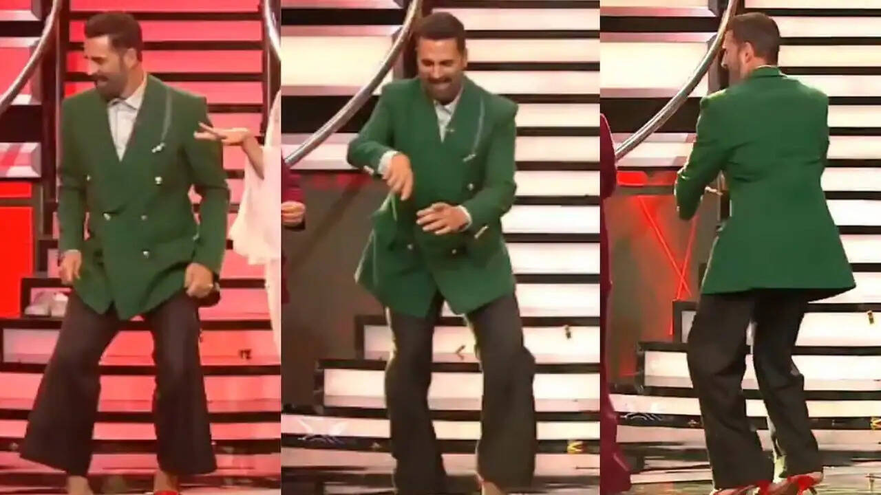 अक्षय कुमार का हाई हील्स में डांस, फिनाले एपिसोड में मचाई धूम