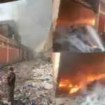 पानीपत में धागा फैक्ट्री में आग, लाखों का नुकसान